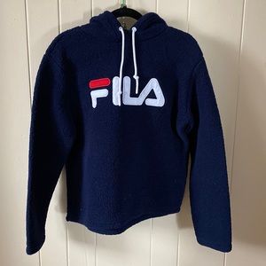 Fila fuzzy Hoodie Sweater